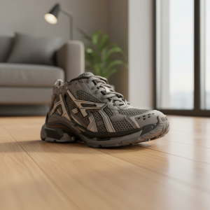 Balenciaga Runner Grey Mesh Sneakers for Men