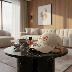 Red Bull Racing Beige Adjustable Baseball Cap