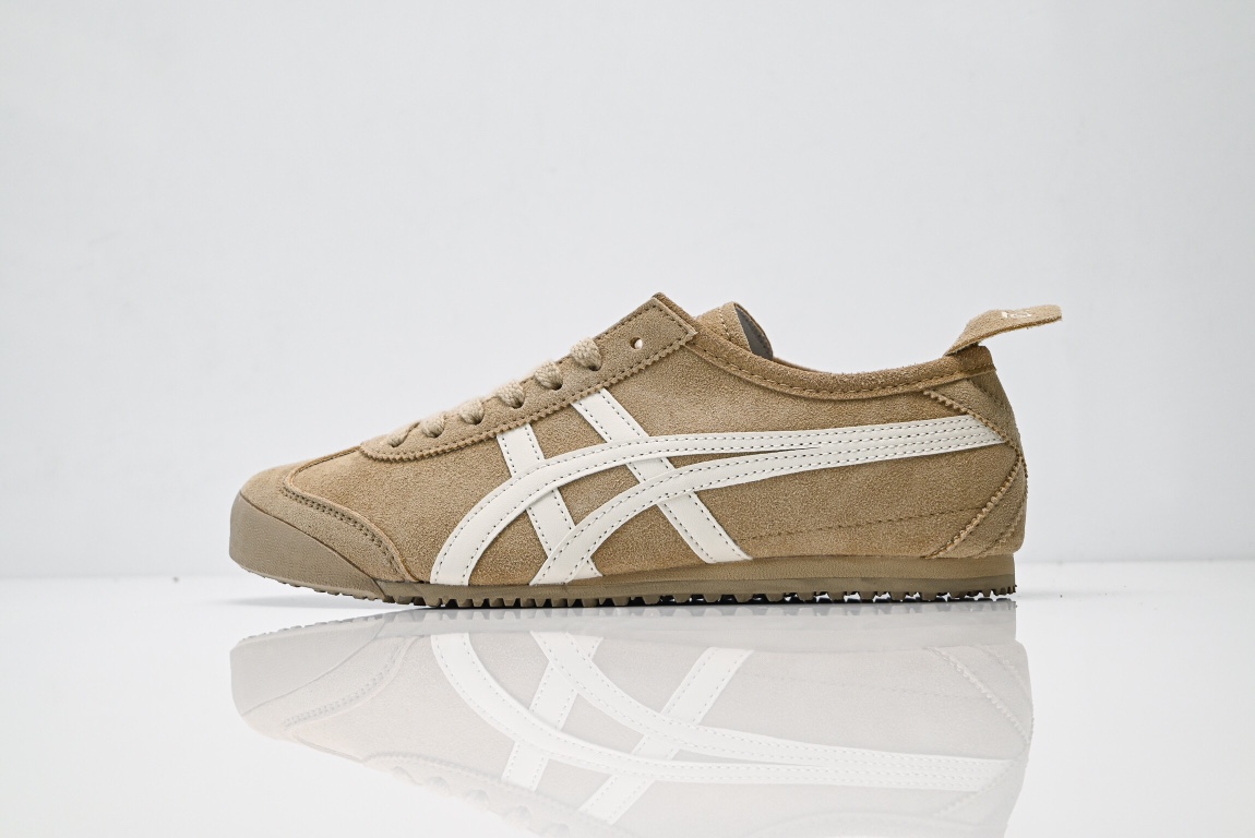 Onitsuka Tiger Mexico 66 Beige Suede Sneakers
