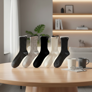 Alo Ribbed Cotton Crew Socks 5 Pack