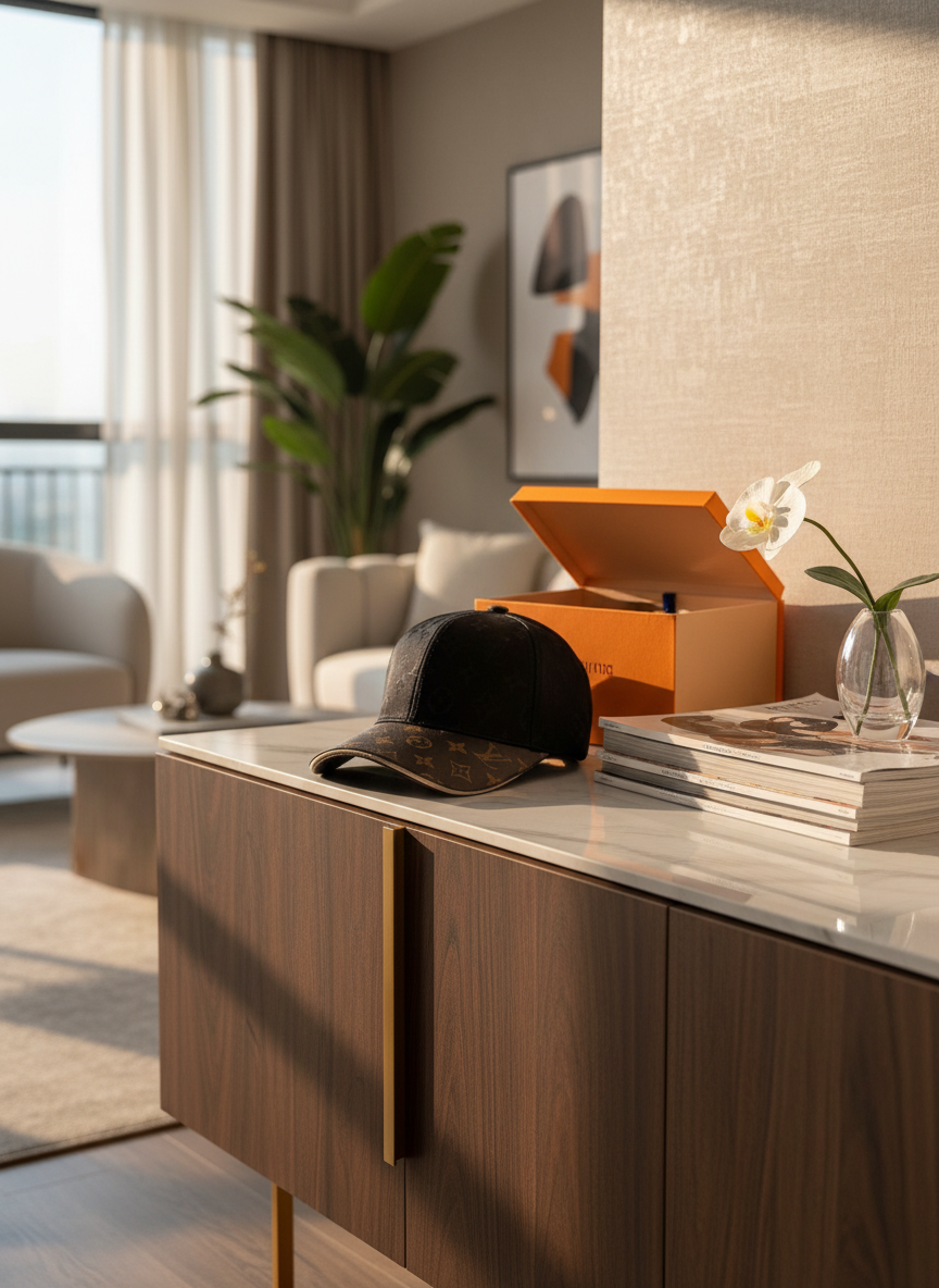 Louis Vuitton Monogram Baseball Cap Adjustable Hat