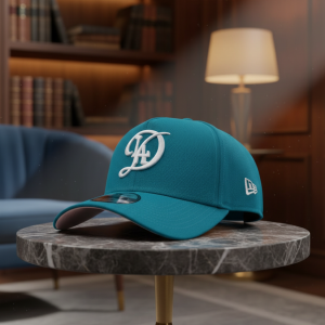 Teal Baseball Hat Adjustable Snapback Cap