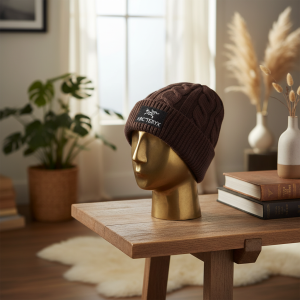 Arc'teryx Brown Knitted Winter Beanie Hat