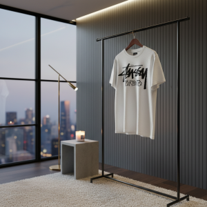 Stussy Toronto Logo Print White T-Shirt
