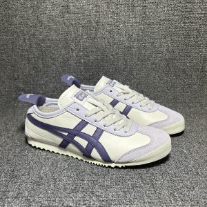 Onitsuka Tiger Mexico 66 White Purple Sneakers