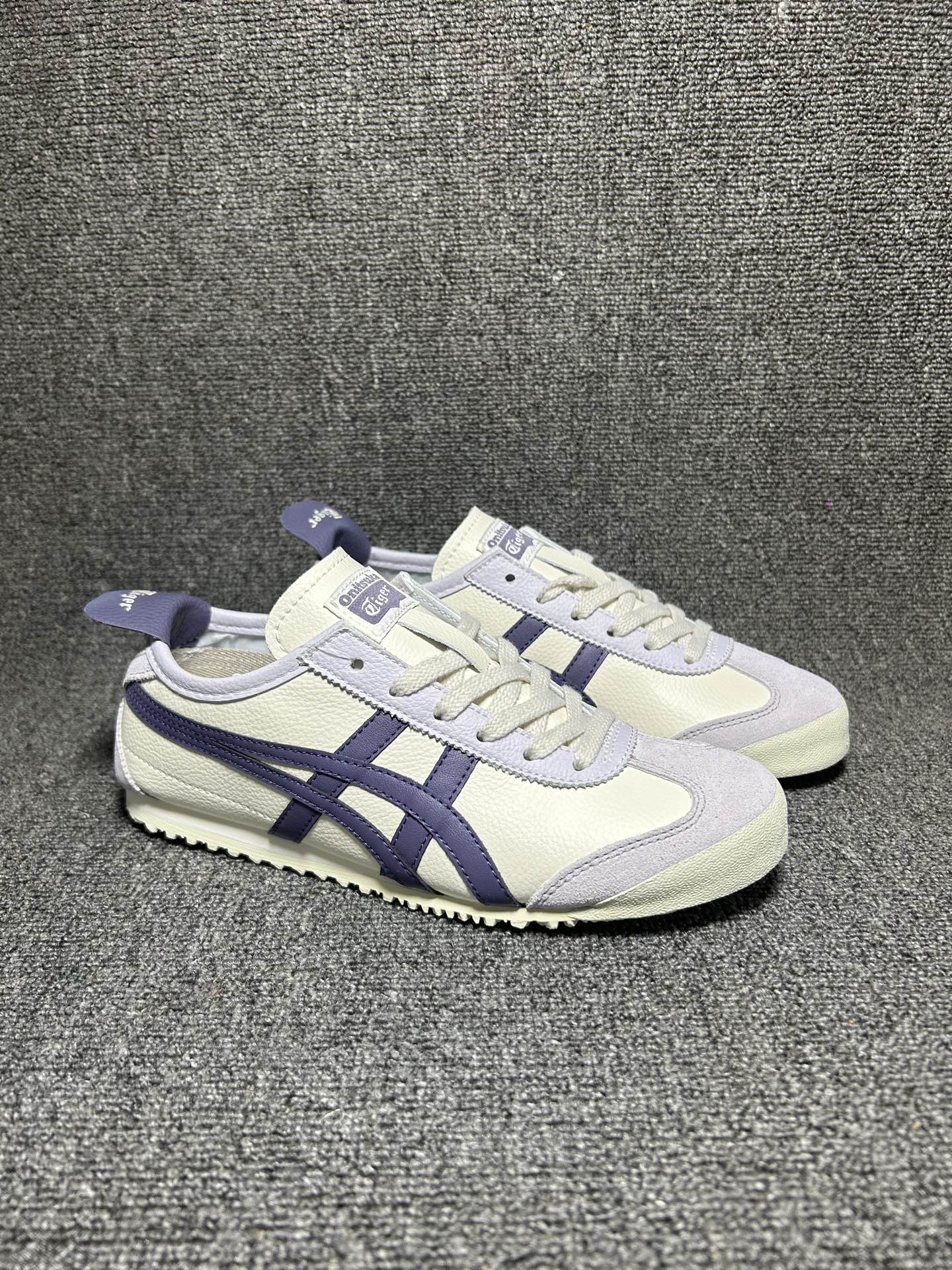 Onitsuka Tiger Mexico 66 White Purple Sneakers