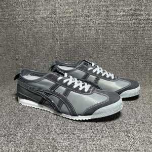 Onitsuka Tiger Mexico 66 Grey Black Sneakers Shoes