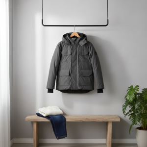 Men Winter Hooded Waterproof Warm Jacket