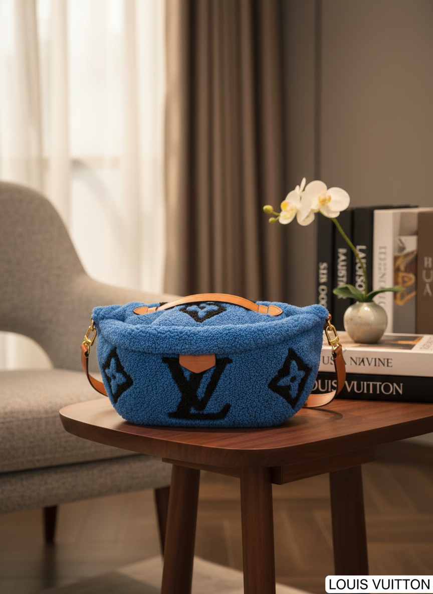 Louis Vuitton Shearling Crossbody Bag for Women