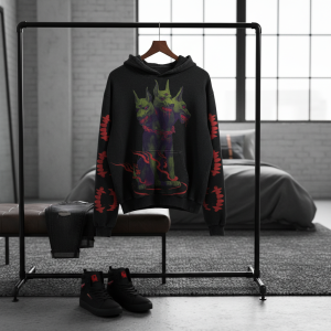 Cerberus Graphic Oversized Streetwear Hoodie for Men Women