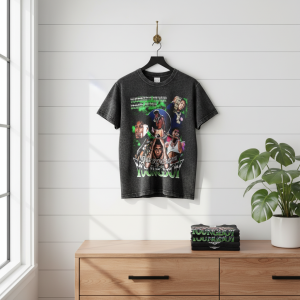 Vintage Graphic Streetwear Hip Hop Black T-Shirt