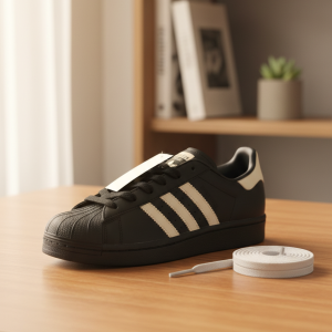Adidas Superstar Black White Casual Shoes