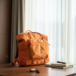On Running Orange Travel Duffel Bag