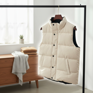 Loewe Padded Down Vest Men Winter Sleeveless Jacket