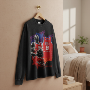 Vintage NBA All-Star Graphic Long Sleeve T-Shirt