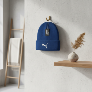 PUMA Classic Blue Knit Beanie Winter Hat