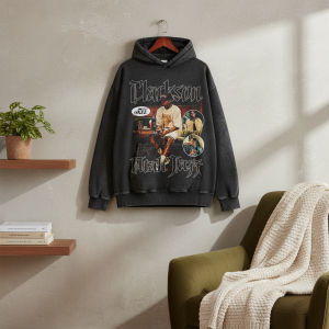 Vintage Utah Jazz Graphic Oversized Hoodie