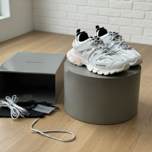 Balenciaga Track White Pink Sneakers Shoes