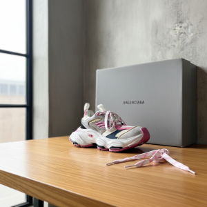 Balenciaga Track Pink White Sport Running Shoes