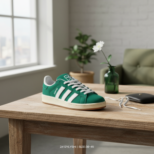 Adidas Campus Green Suede Sneakers for Men Women