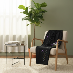 Gallery Dept Black Paint Splatter Cotton Sweatpants