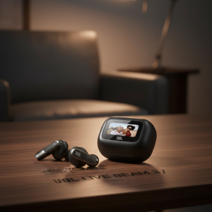 JBL Live Beam 3 Wireless Noise Cancelling Earbuds