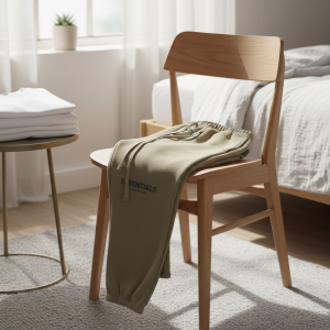 Essentials Fear of God Beige Sweatpants for Men