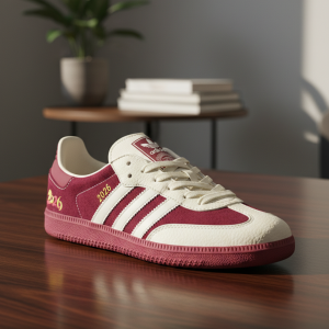 Adidas Red White Suede Casual Sneakers 2026 Edition