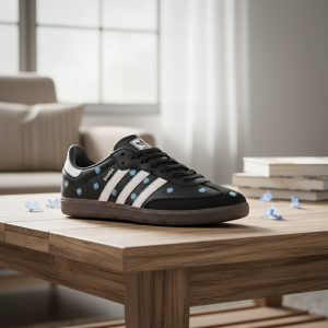 Adidas Samba Black Floral Casual Sneakers