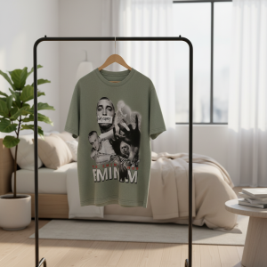 Vintage Graphic Rap Style Unisex Cotton T-Shirt
