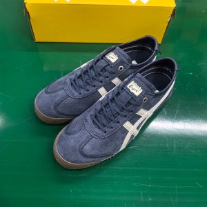 Onitsuka Tiger Blue Suede Casual Sneakers