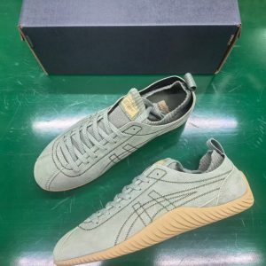 Onitsuka Tiger Suede Green Casual Sneakers Shoes