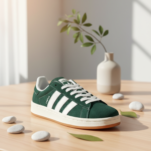 Adidas Campus Green Suede Sneakers for Men Women