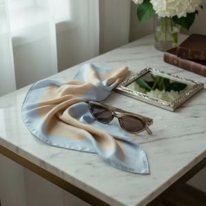 Silk Square Scarf for Women Fashion Headwear