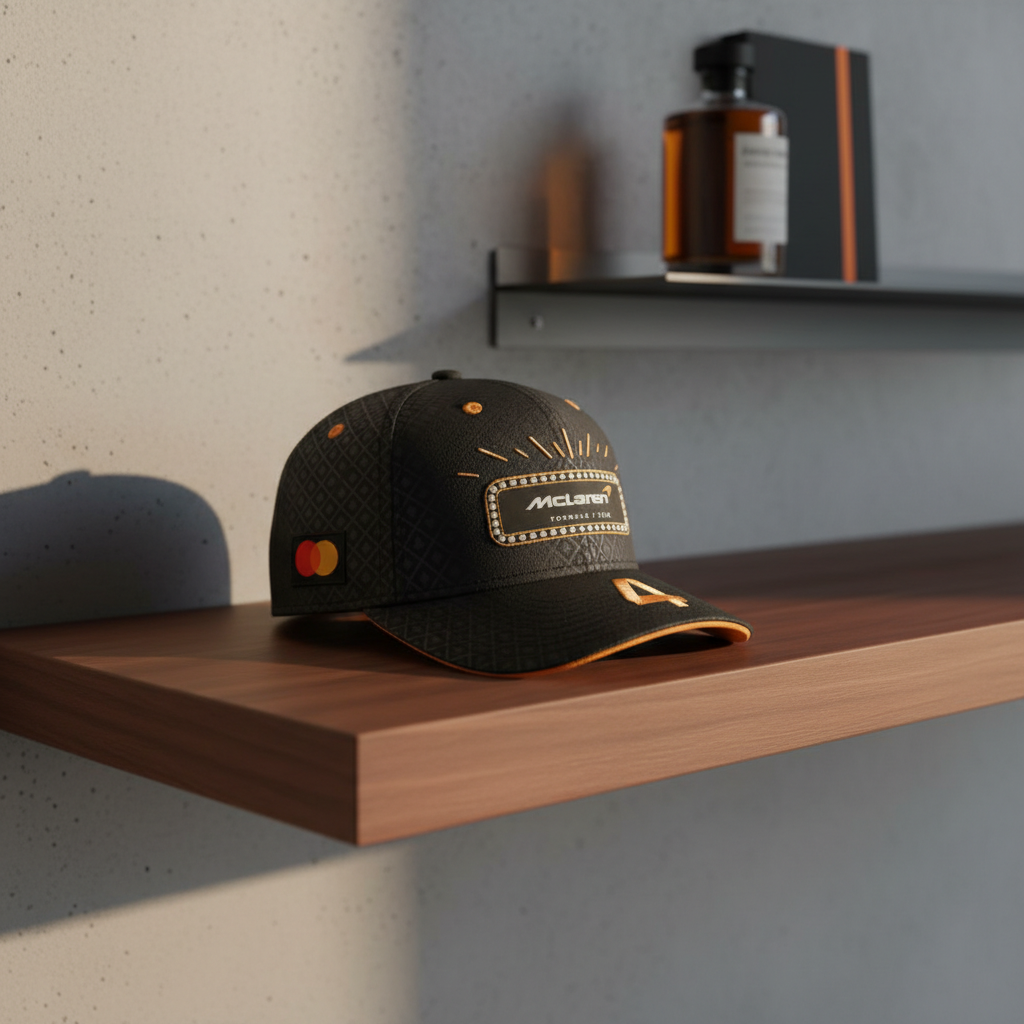 McLaren Formula 1 Team Black Baseball Cap