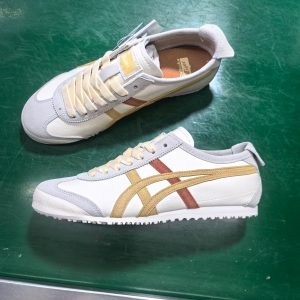 Onitsuka Tiger Retro Sneakers White Beige Shoes