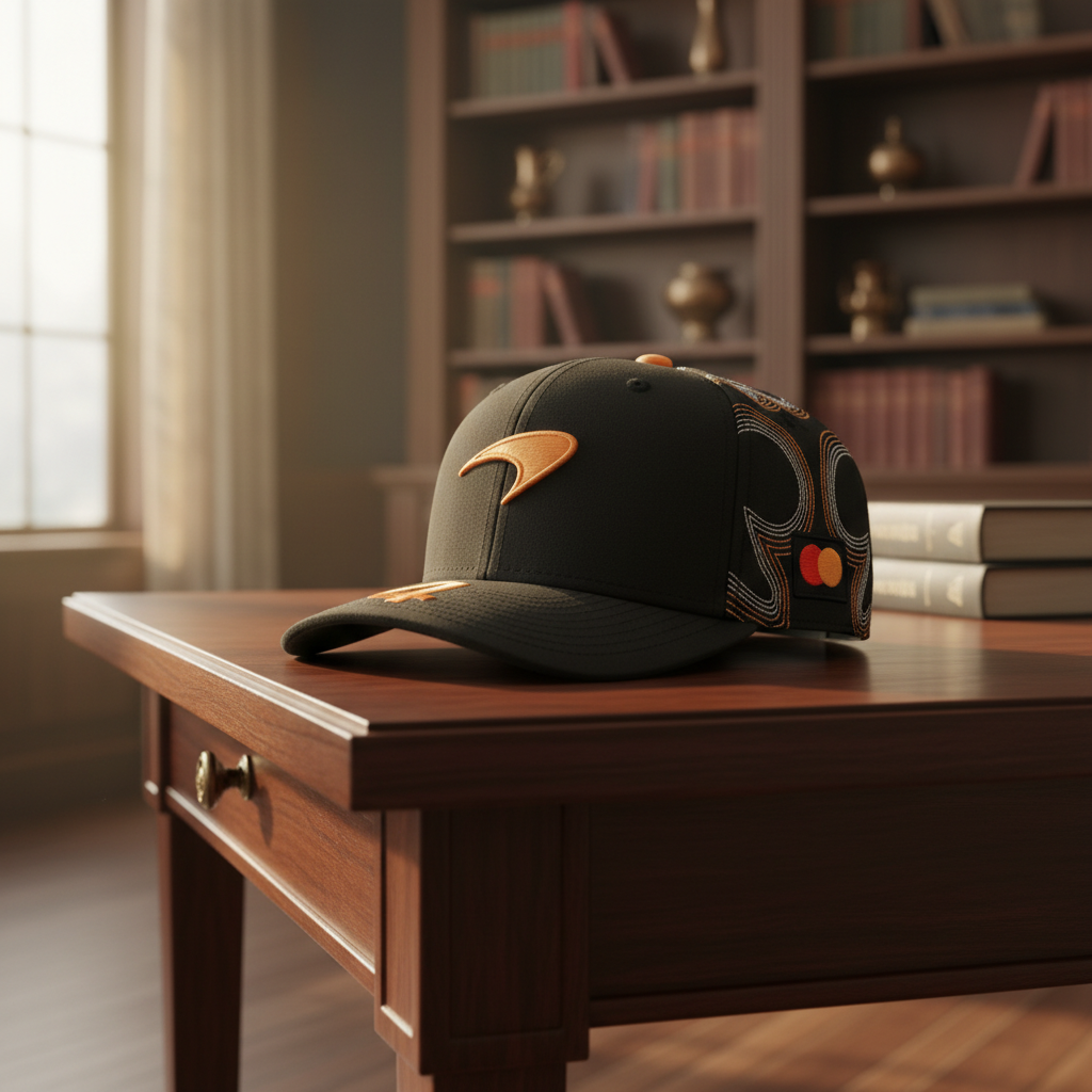 Red Bull Racing McLaren Team Cap Adjustable Black Hat