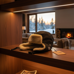 Carhartt Winter Shearling Lined Trapper Hat Black