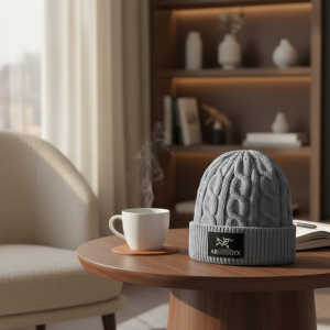 Arc'teryx Gray Knit Winter Beanie Hat for Men Women