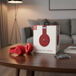 Beats Studio3 Wireless Bluetooth Headphones Red