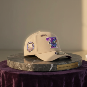 Beige Baseball Cap Retro 30th Anniversary Adjustable Hat