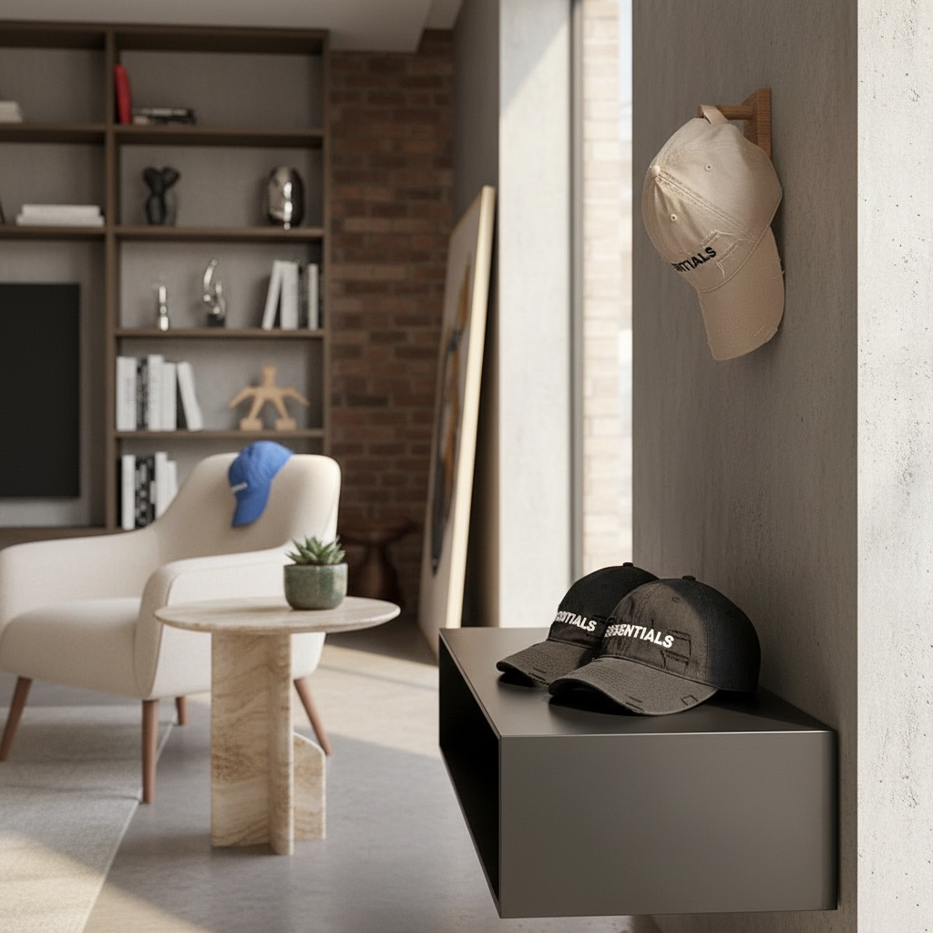 Essentials Distressed Casual Baseball Cap Hat