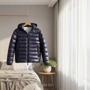 Lightweight Hooded Puffer Jacket Winter Warm Coat