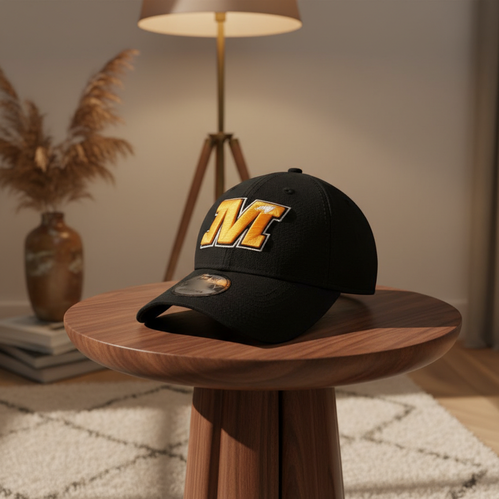 RedBull M Logo Black Baseball Cap