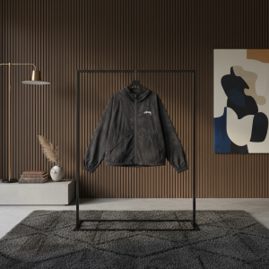 Stussy Men Hooded Streetwear Windbreaker Jacket