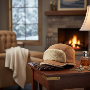 Carhartt Winter Trapper Hat Shearling Lined Brown