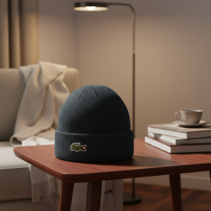 Lacoste Men’s Knit Beanie Winter Warm Hat