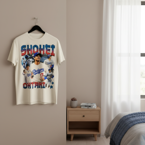 Baseball Graphic Tee Vintage Dodgers Style Shirt