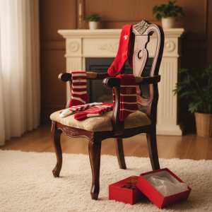 New Year Red Gift Box Women Cotton Socks Set