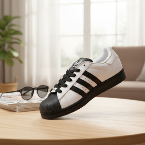 Adidas Superstar Black White Casual Sneakers Shoes